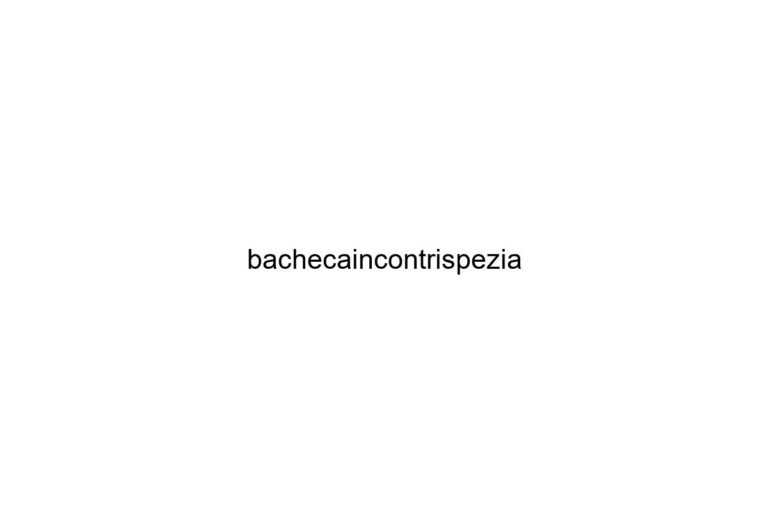 bachecaincontrispezia