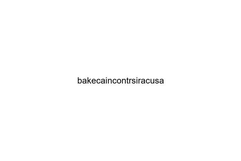 bakecaincontrsiracusa