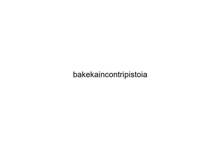 bakekaincontripistoia