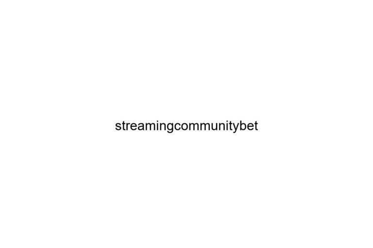 streamingcommunitybet