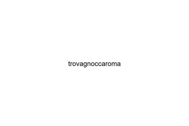 trovagnoccaroma