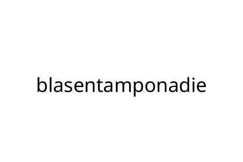 blasentamponadie