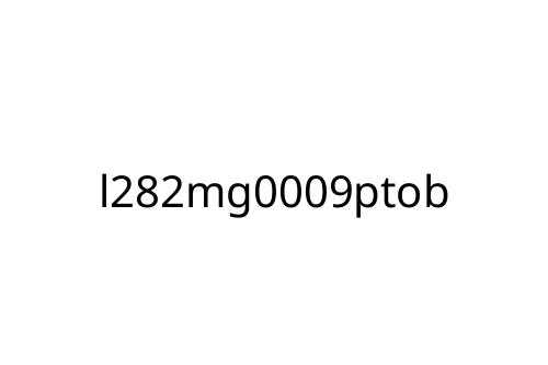 l282mg0009ptob