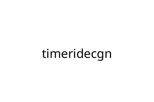 timeridecgn