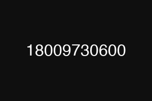 18009730600