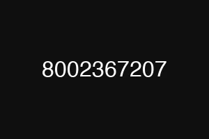 8002367207