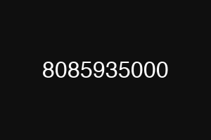 8085935000