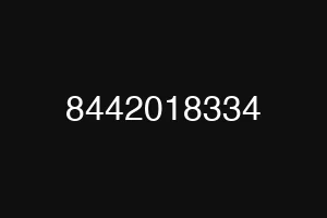 8442018334