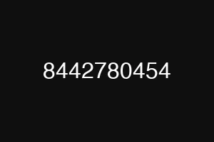 8442780454