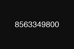 8563349800