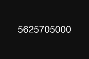 5625705000
