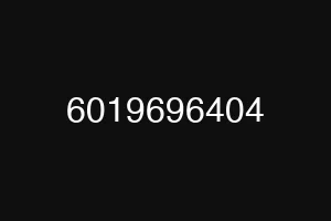 6019696404