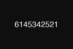 6145342521
