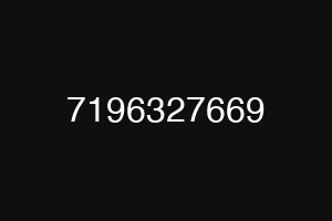 7196327669
