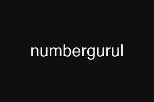 numbergurul